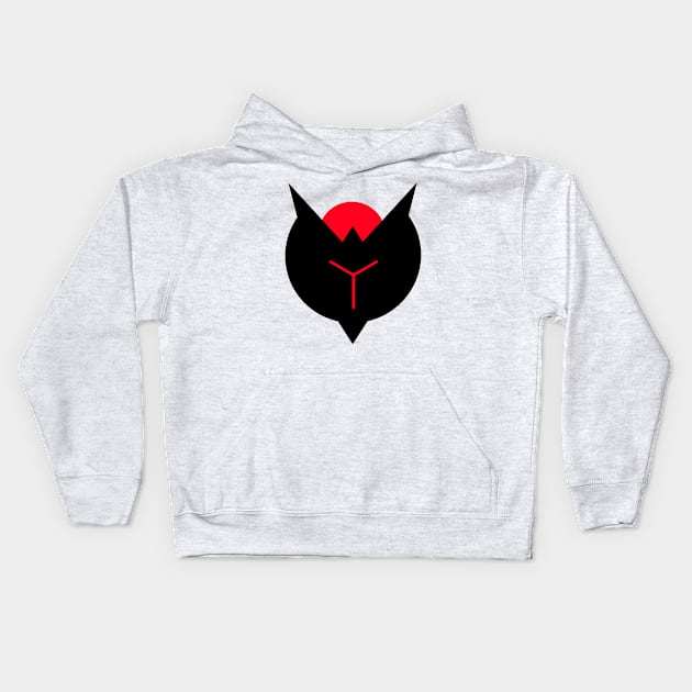 Crimson Reject Kids Hoodie by Lazarusmeteor